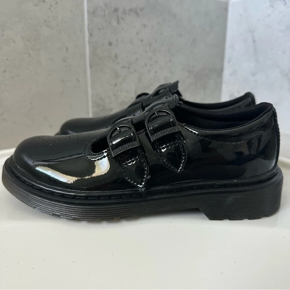 Dr. Martens Kids Black Patent Dress Shoes Size 3